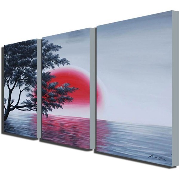 landscape Blood Moon